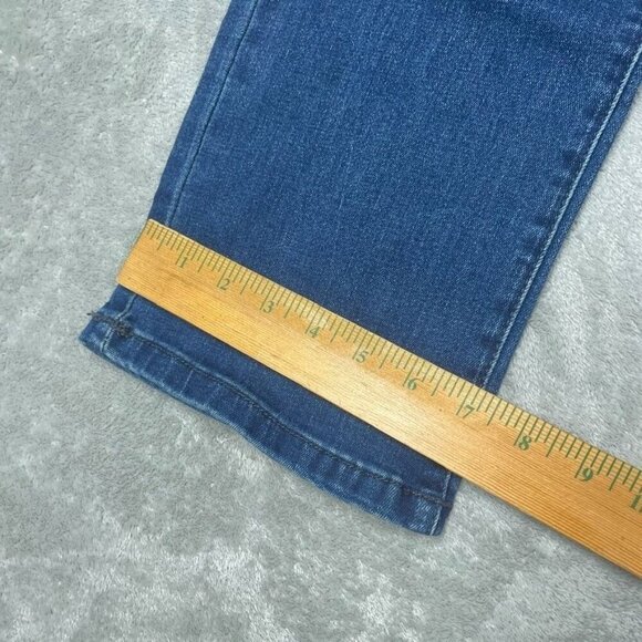 Kenneth Cole Straight Fit Stretch Denim Jeans Blue Size 36x34 6937 - Picture 9 of 11